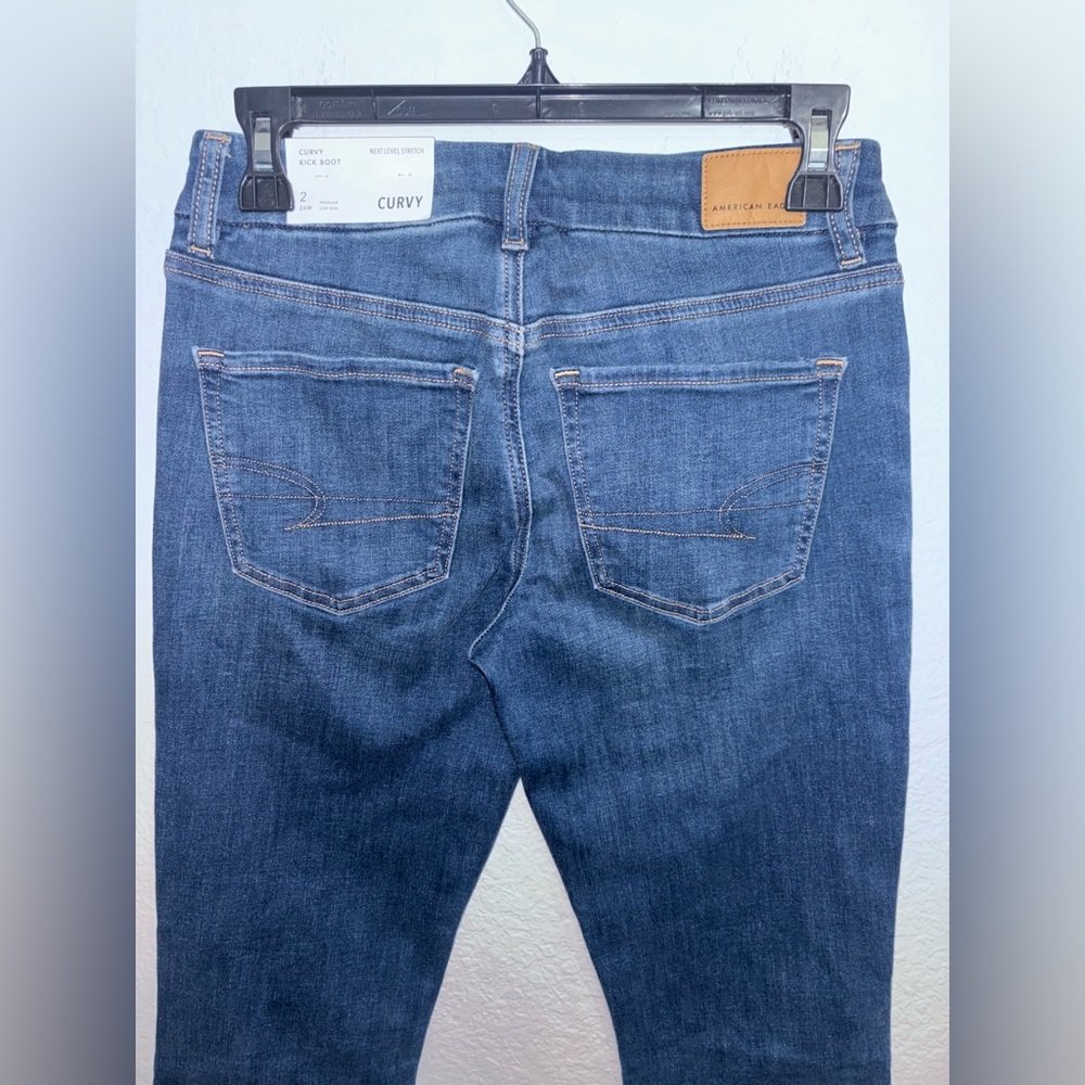 American Eagle Curvy Kick Boot Jeans - Picture 6 of 7